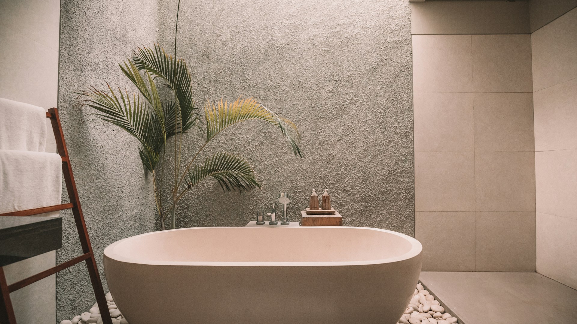 Elegant bathroom interior